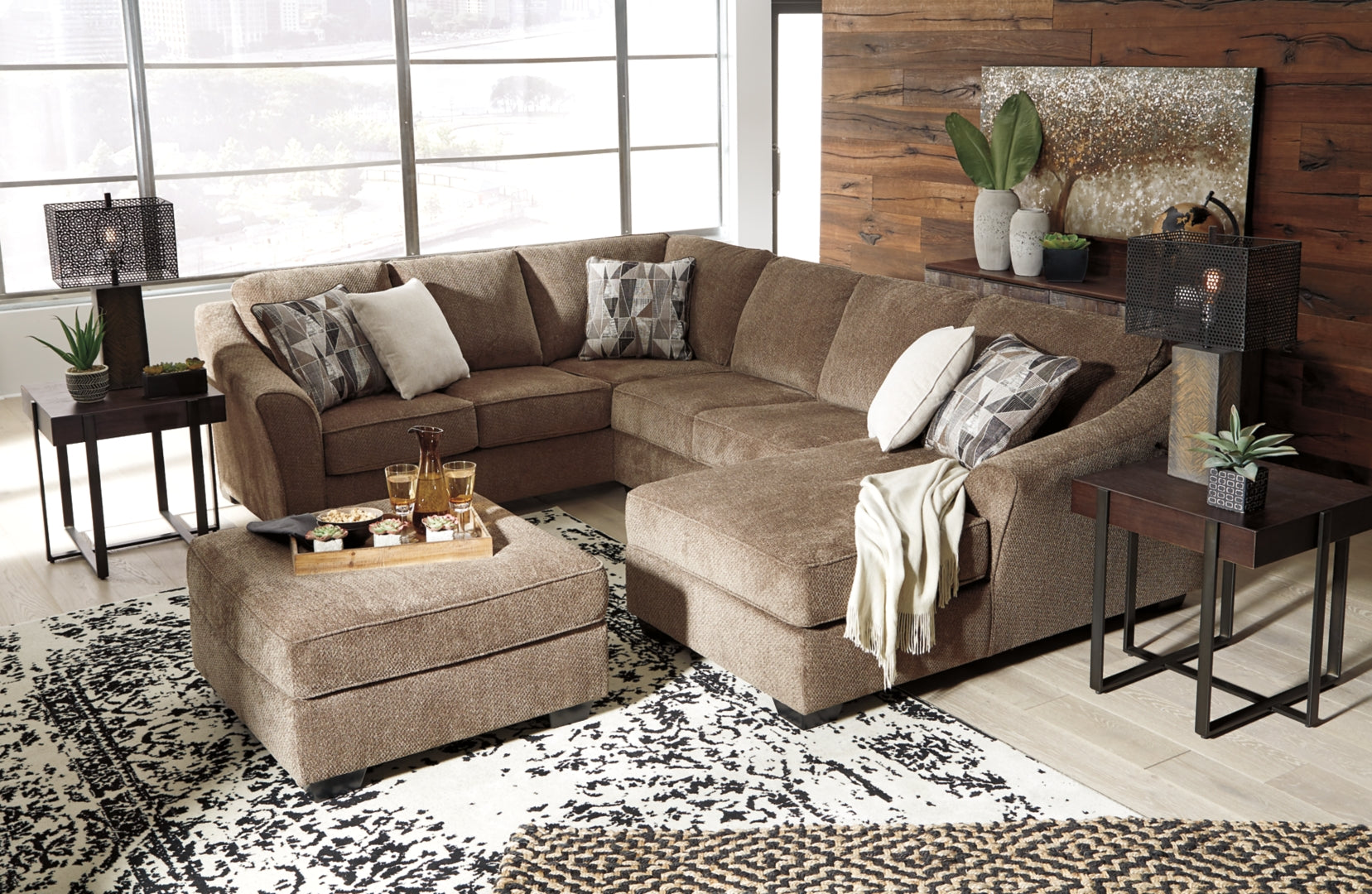 Graftin 3-Piece Sectional with Chaise