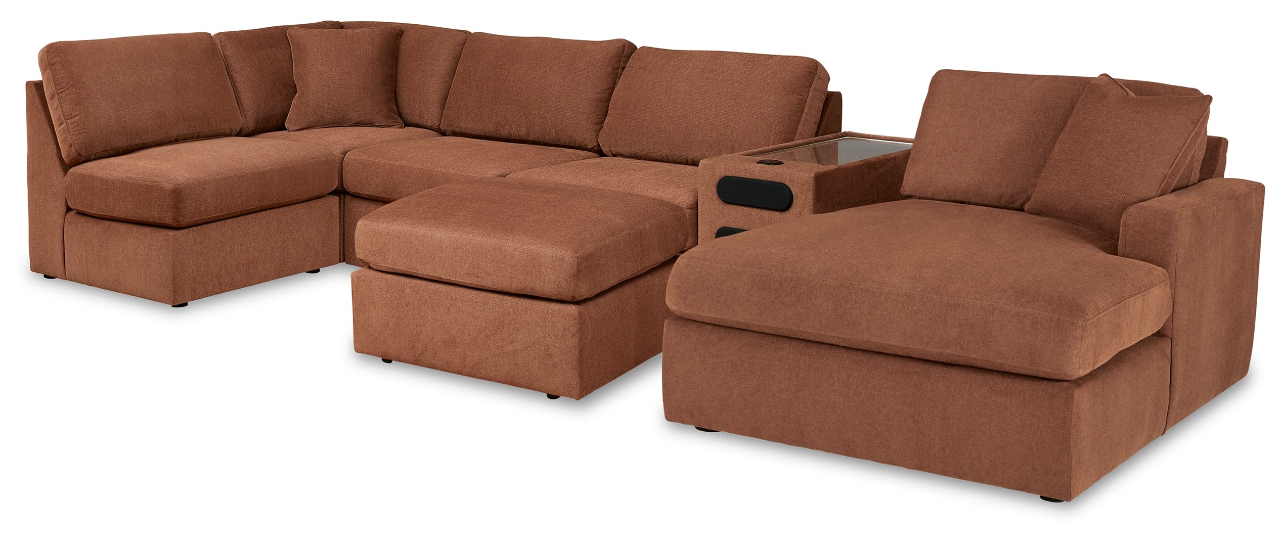 Modmax 6-Piece Sectional with Ottoman