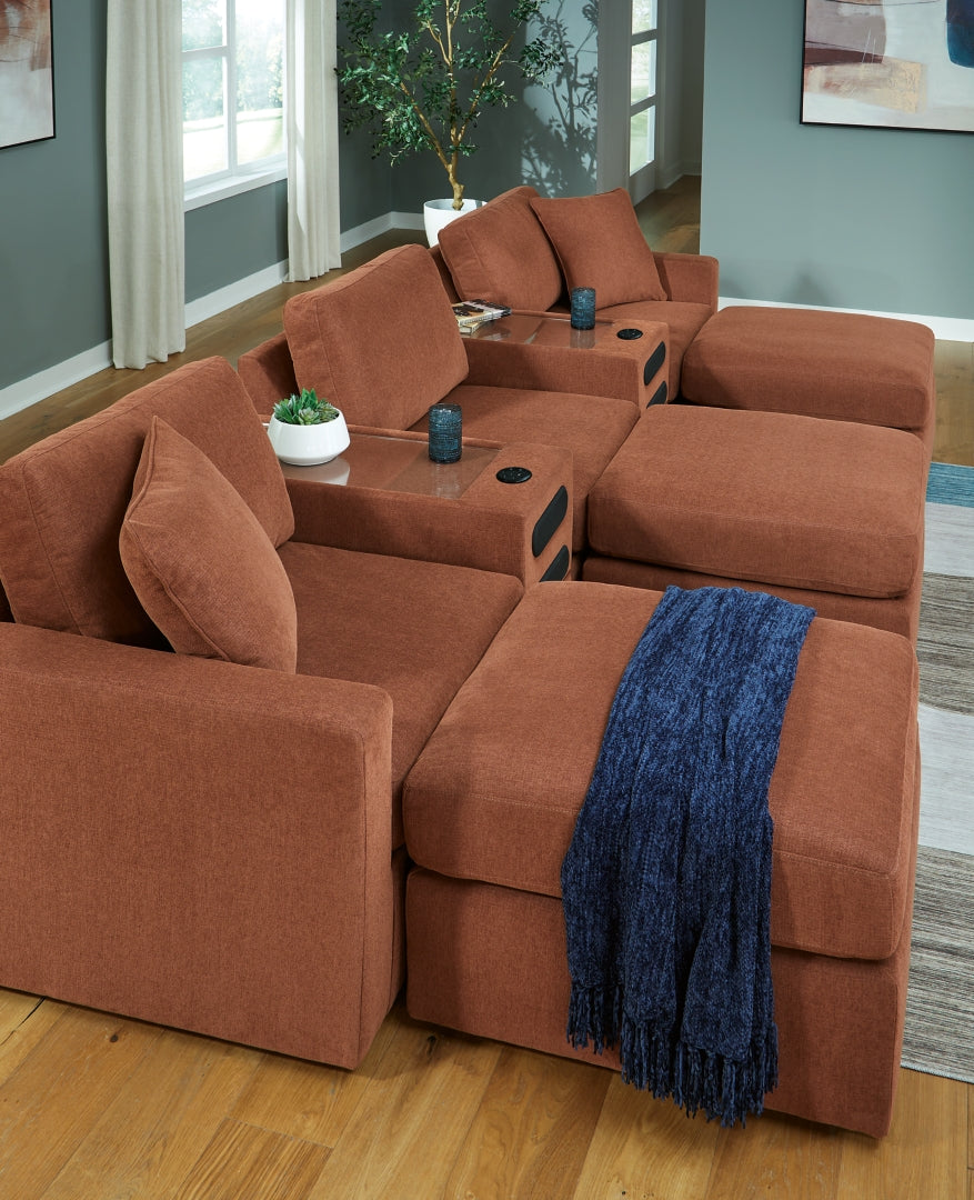 Pillar Peak 5-Piece Sectional with Recliner