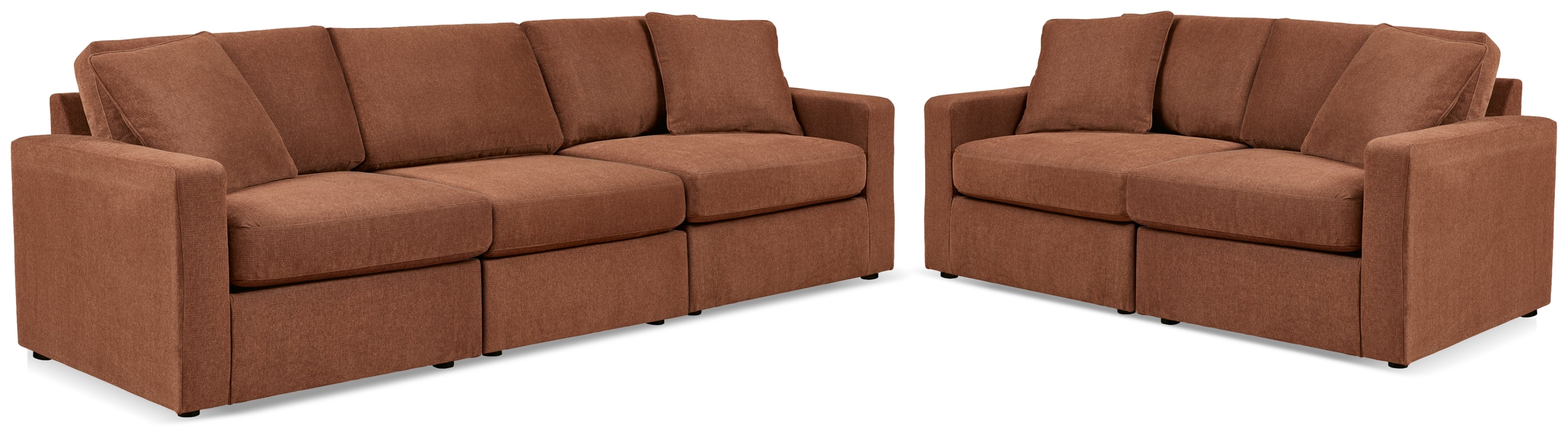 Modmax Sofa, Loveseat and Recliner Sectional Set