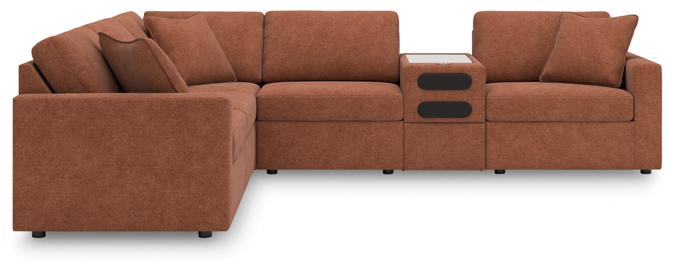 Modmax 6-Piece Sectional with Audio Console