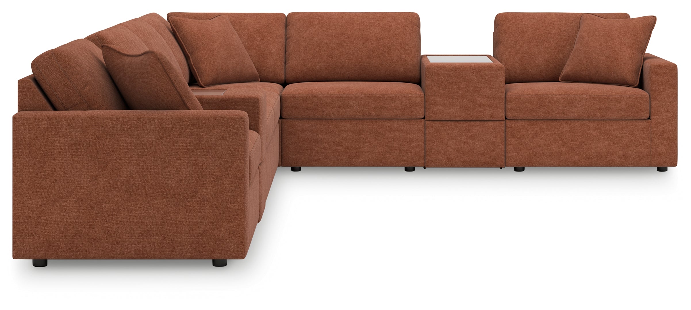 Modmax 8-Piece Sectional with Storage Consoles