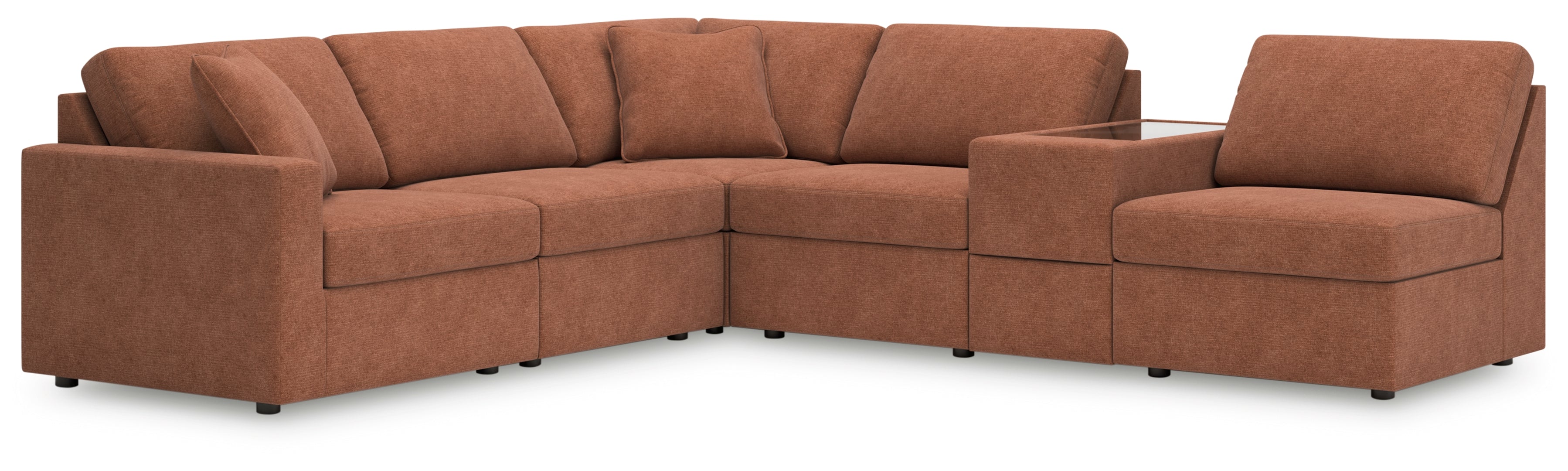 Modmax 6-Piece Sectional with Storage Console