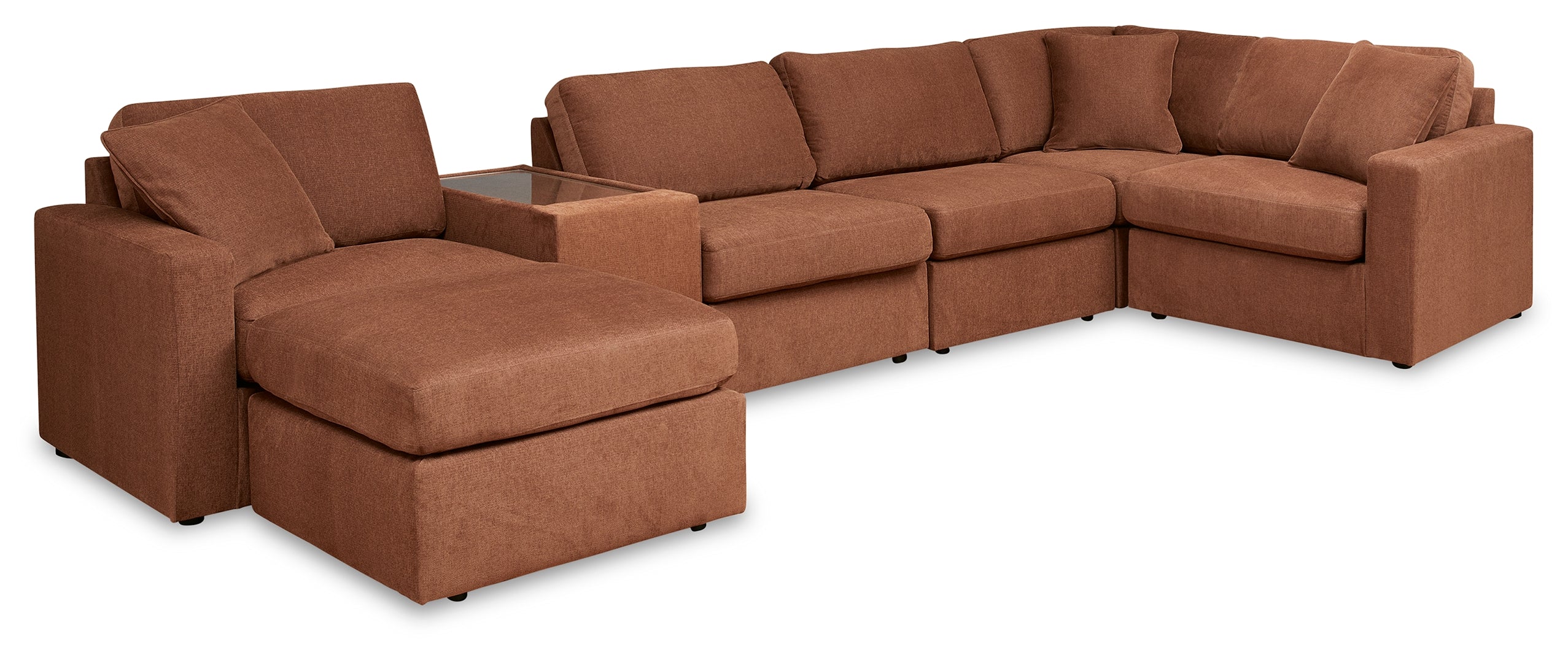 Pillar Peak 5-Piece Sectional with Recliner