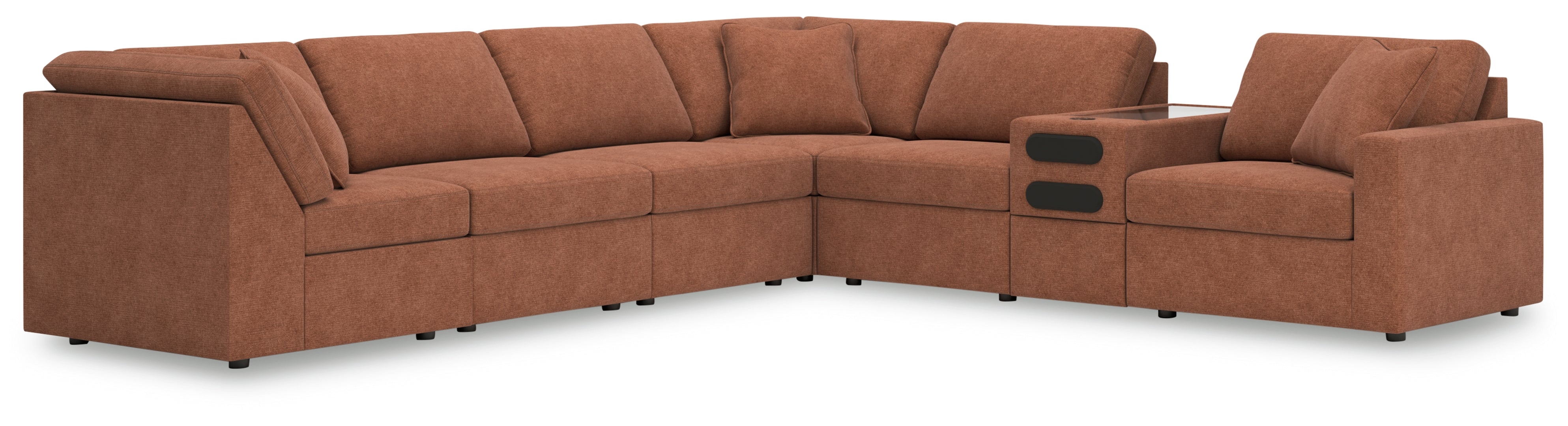 Modmax 7-Piece Sectional with Audio Console