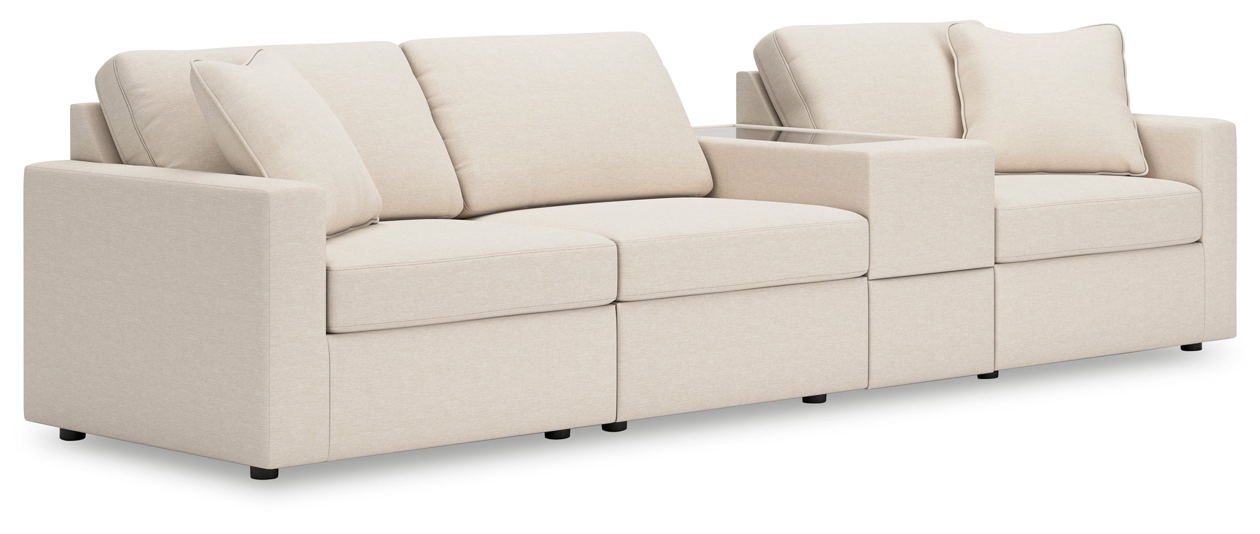 Modmax 4-Piece Sectional with Storage Console