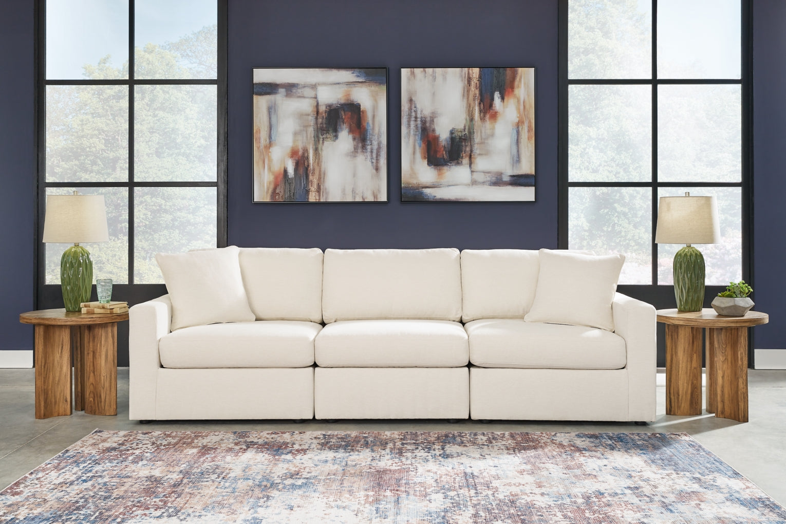 Modmax Sofa, Loveseat and Recliner Sectional Set