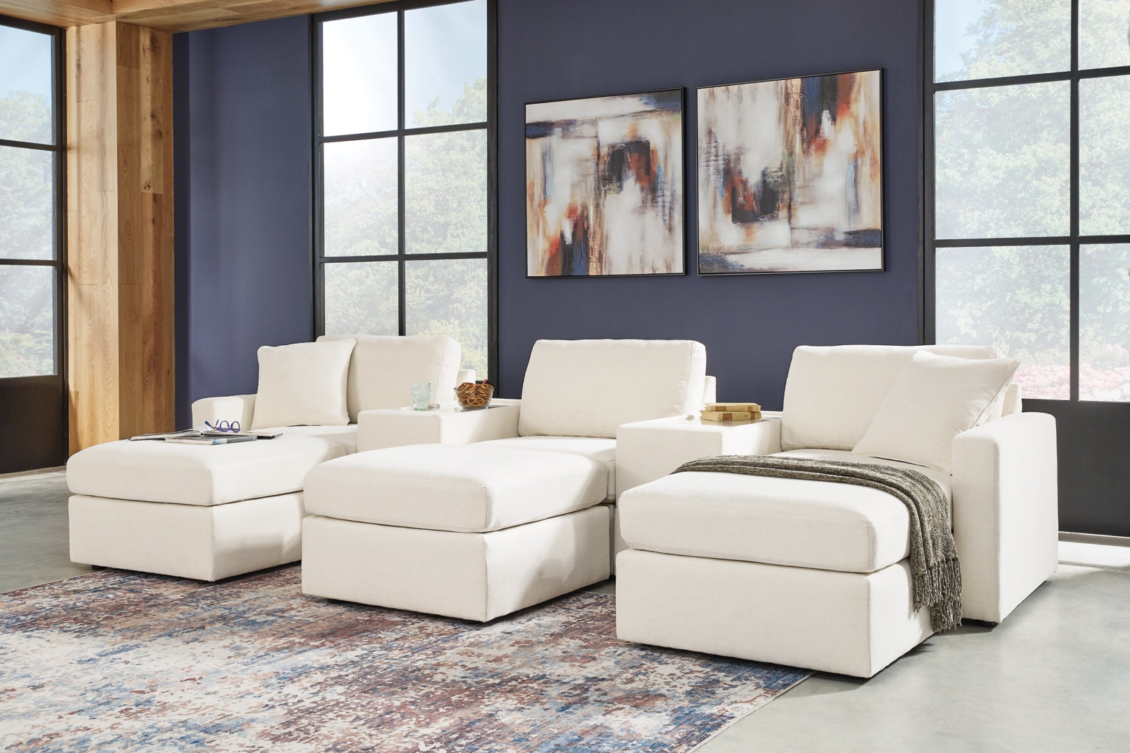 Pillar Peak 5-Piece Sectional with Recliner