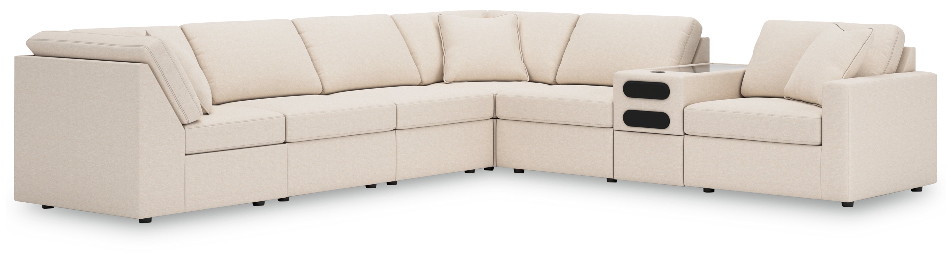 Modmax 7-Piece Sectional with Audio Console