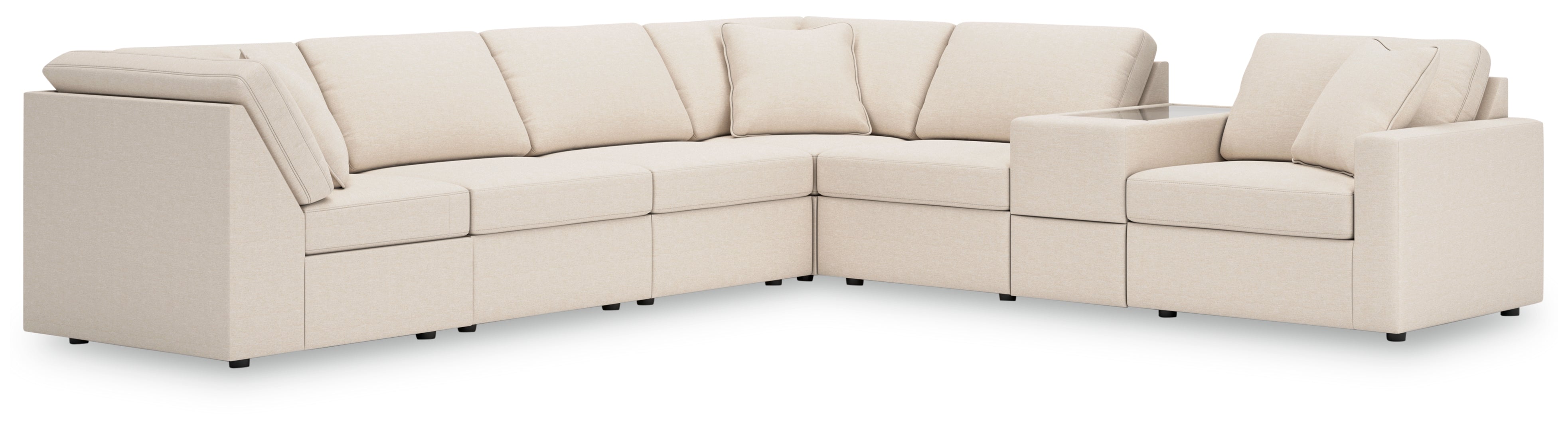 Modmax 7-Piece Sectional with Storage Console