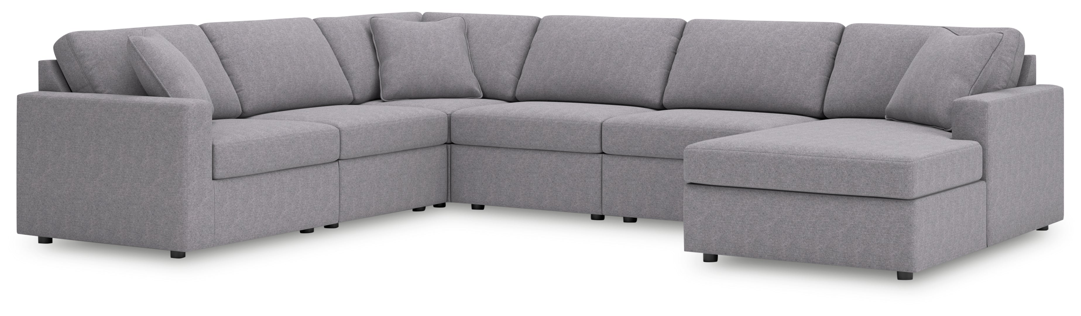 Modmax 6-Piece Sectional with Chaise