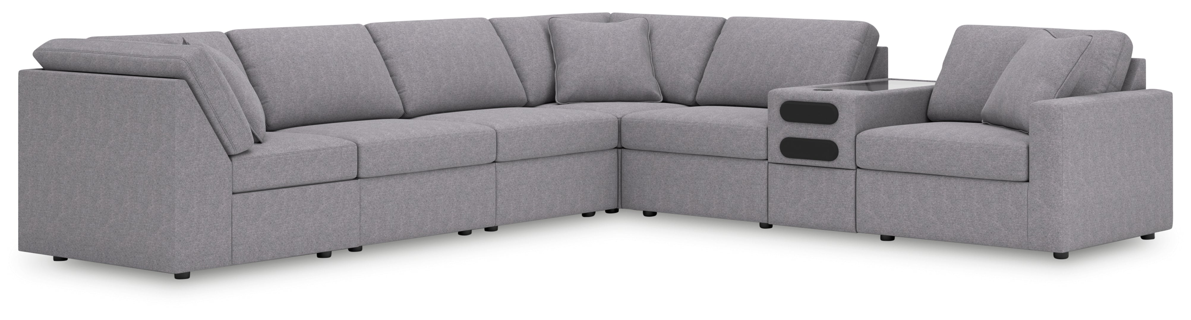 Modmax 7-Piece Sectional with Audio Console