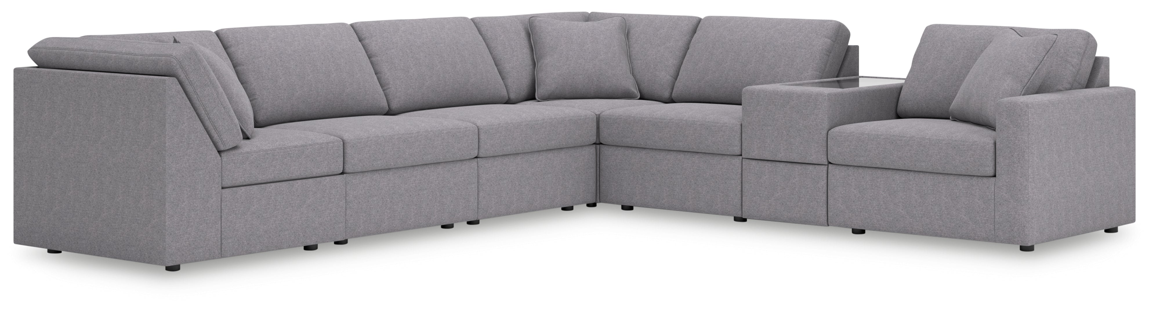 Modmax 7-Piece Sectional with Storage Console