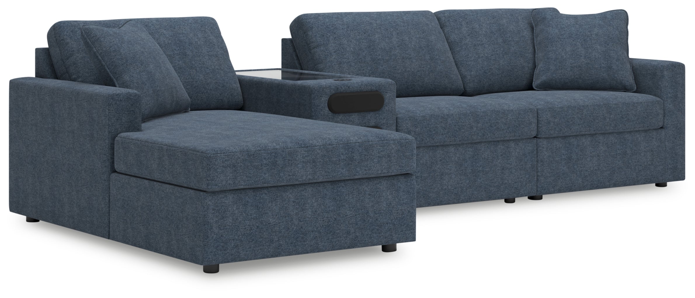 Modmax Sofa, Loveseat and Recliner Sectional Set