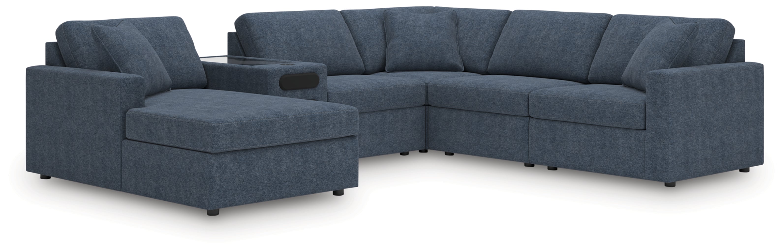 Modmax Sofa, Loveseat and Recliner Sectional Set