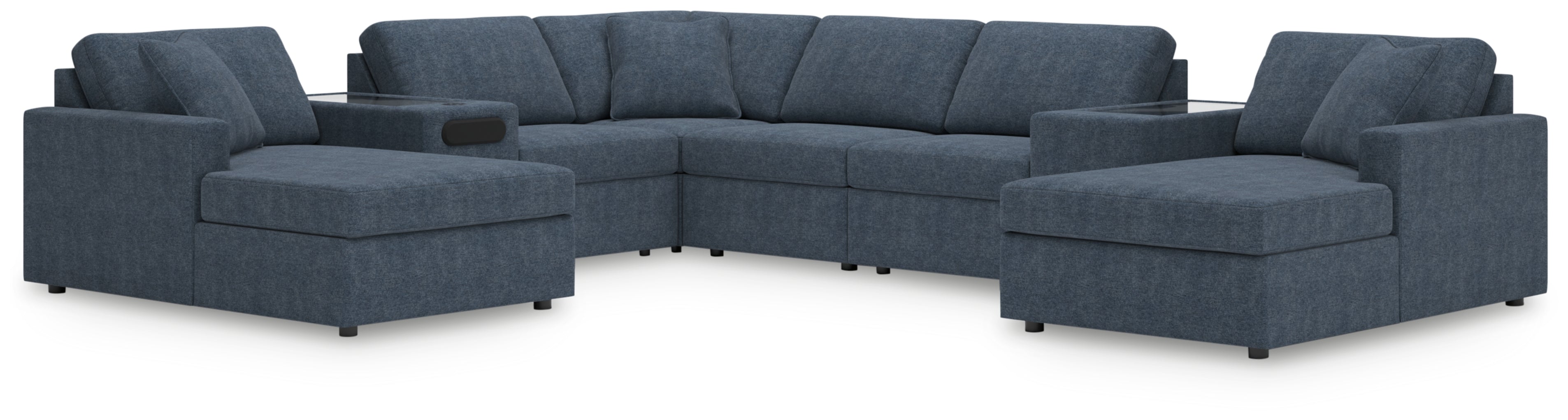 Modmax Sofa, Loveseat and Recliner Sectional Set