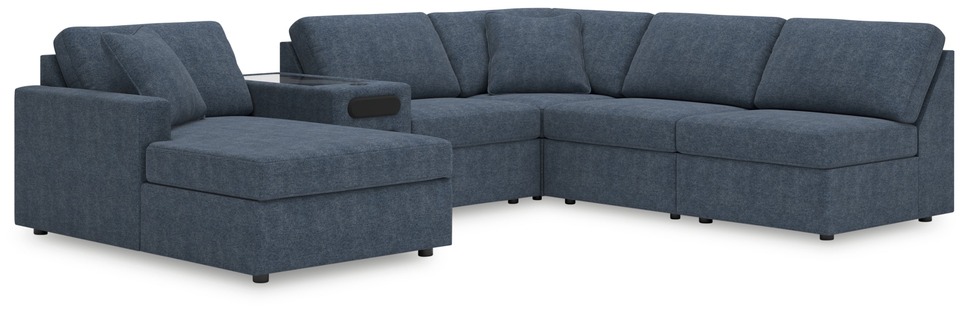 Modmax Sofa, Loveseat and Recliner Sectional Set