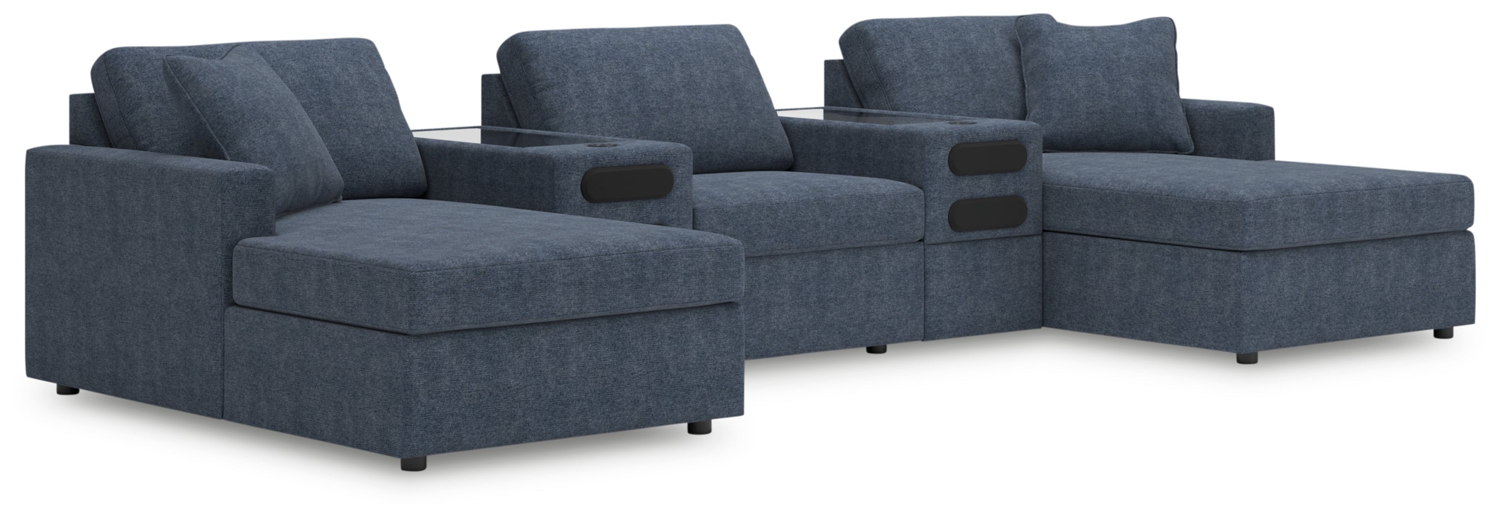 Modmax Sofa, Loveseat and Recliner Sectional Set