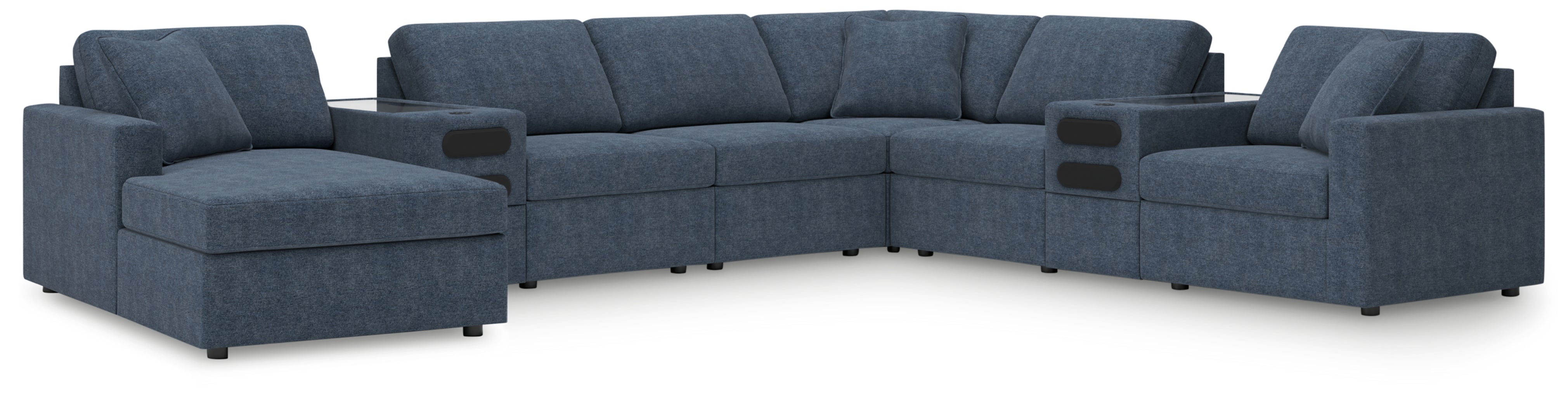 Modmax Sofa, Loveseat and Recliner Sectional Set