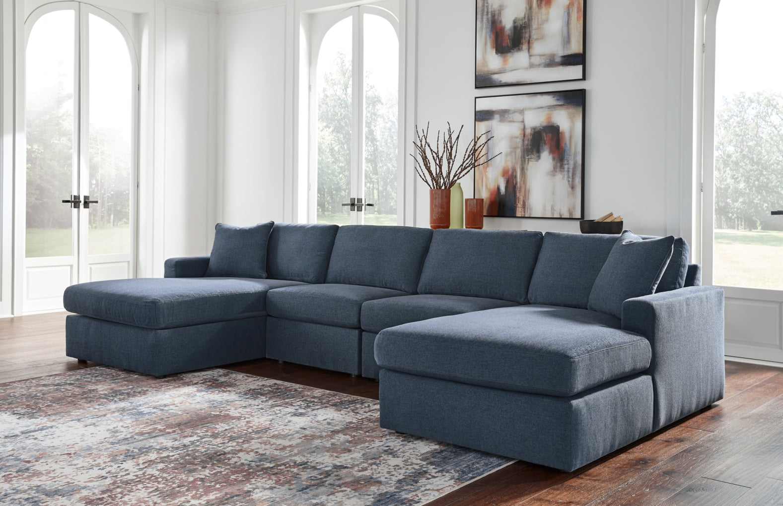Modmax Sofa, Loveseat and Recliner Sectional Set