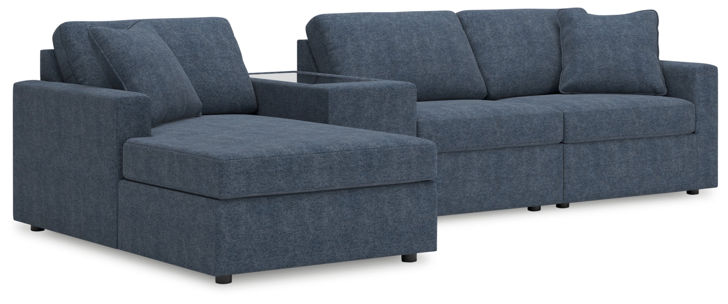Modmax Sofa, Loveseat and Recliner Sectional Set