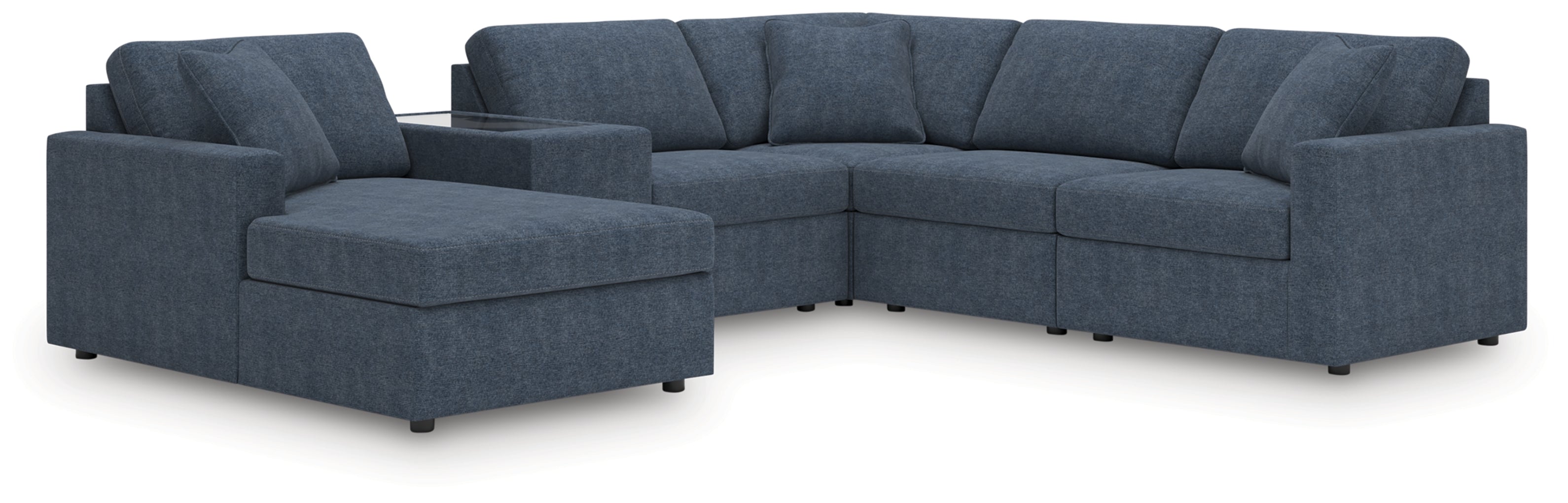 Modmax Sofa, Loveseat and Recliner Sectional Set