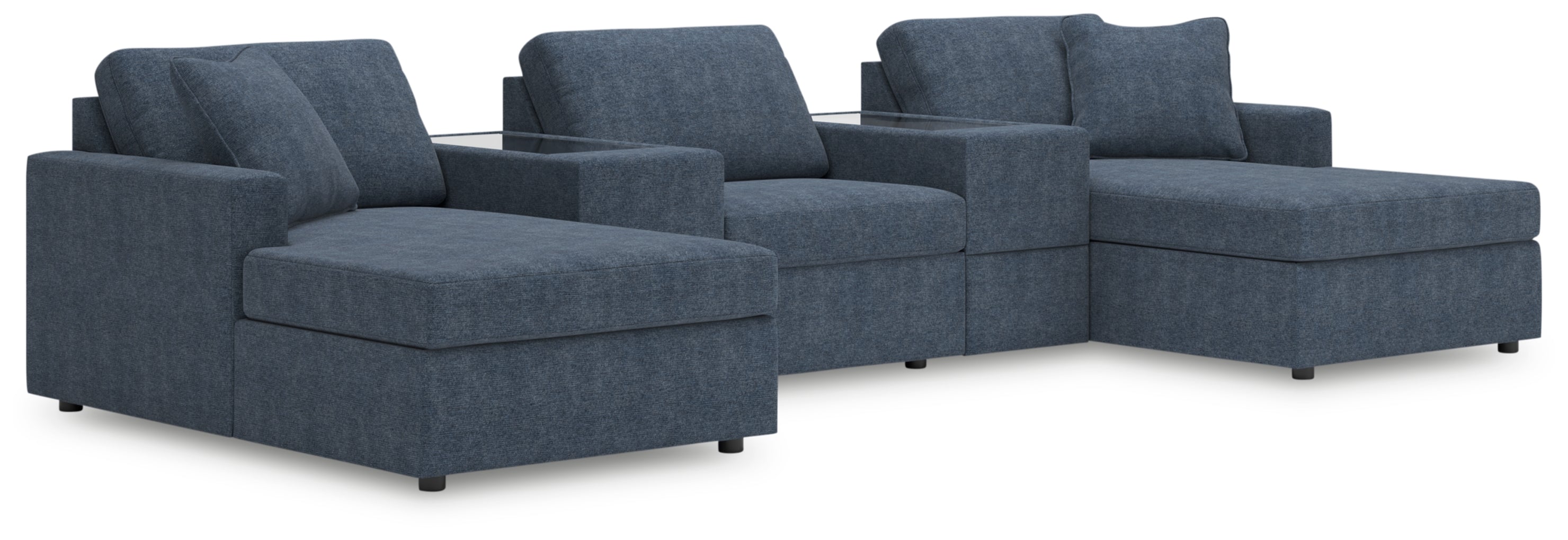 Modmax Sofa, Loveseat and Recliner Sectional Set
