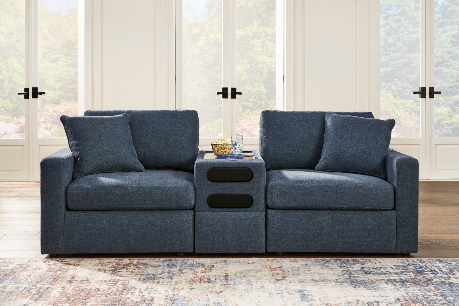 Modmax Sofa, Loveseat and Recliner Sectional Set