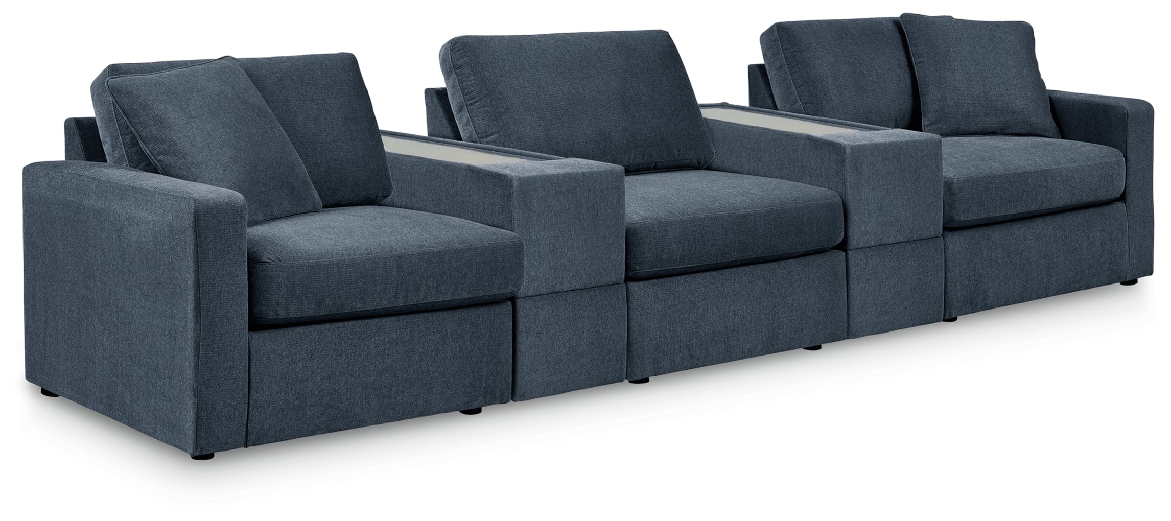 Modmax Sofa, Loveseat and Recliner Sectional Set