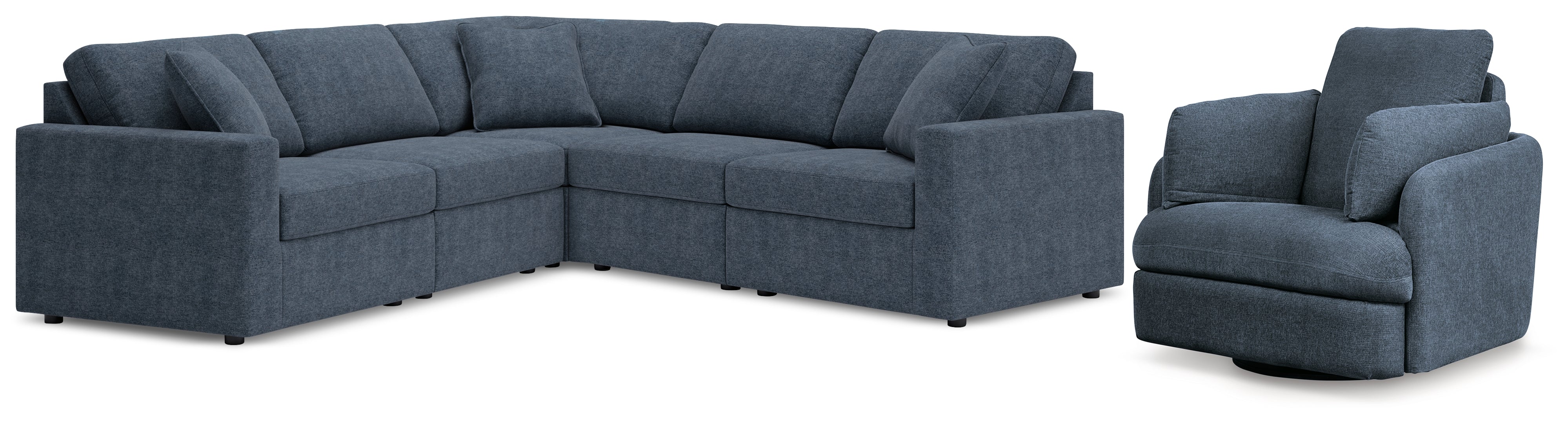 Modmax 5-Piece Sectional with Recliner