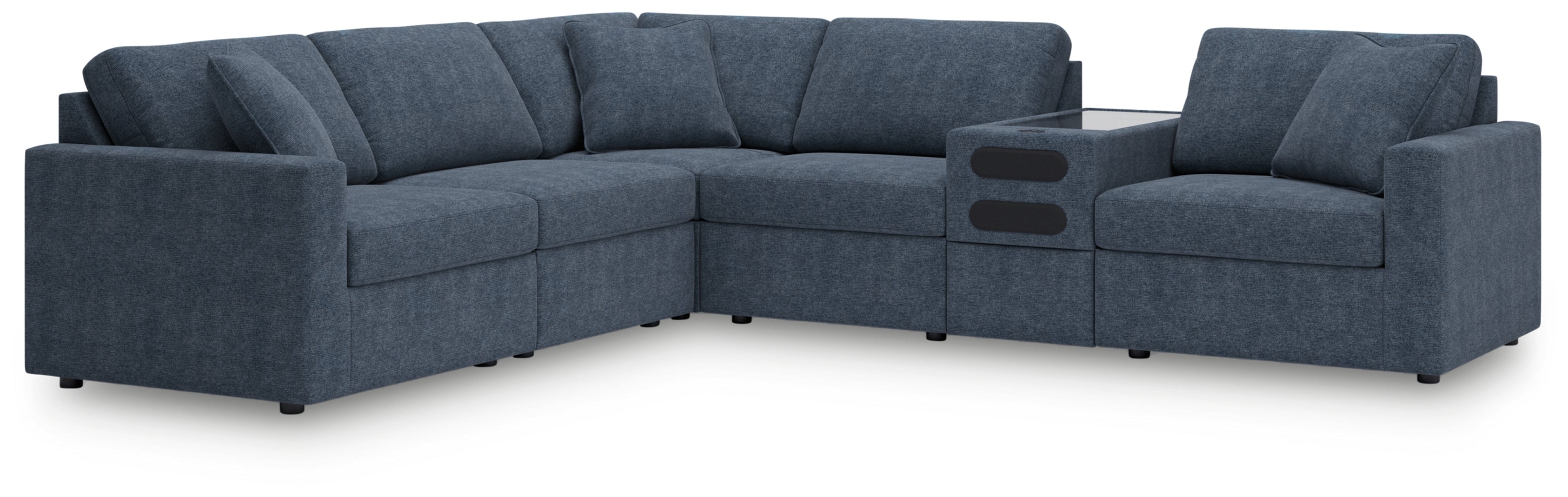 Modmax Sofa, Loveseat and Recliner Sectional Set