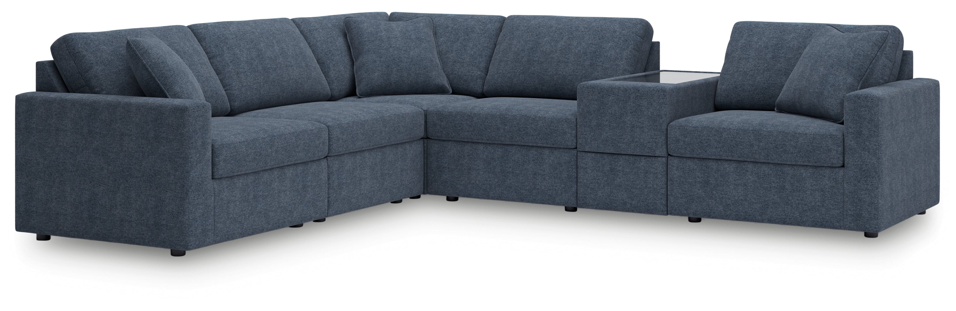 Modmax 6-Piece Sectional with Storage Console