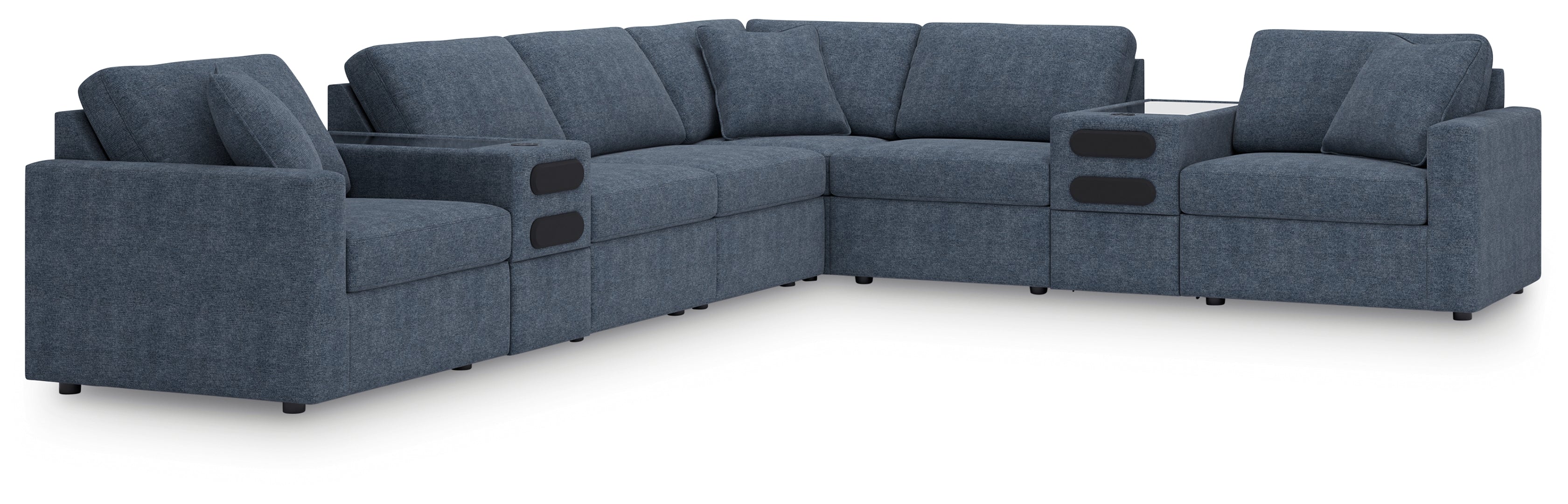 Modmax 8-Piece Sectional with Audio Consoles