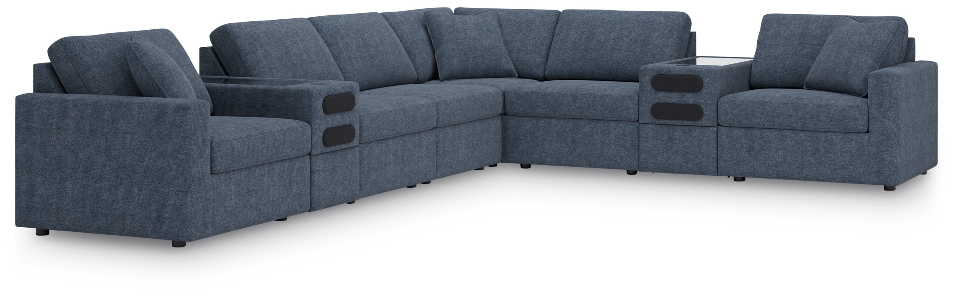 Modmax Sofa, Loveseat and Recliner Sectional Set