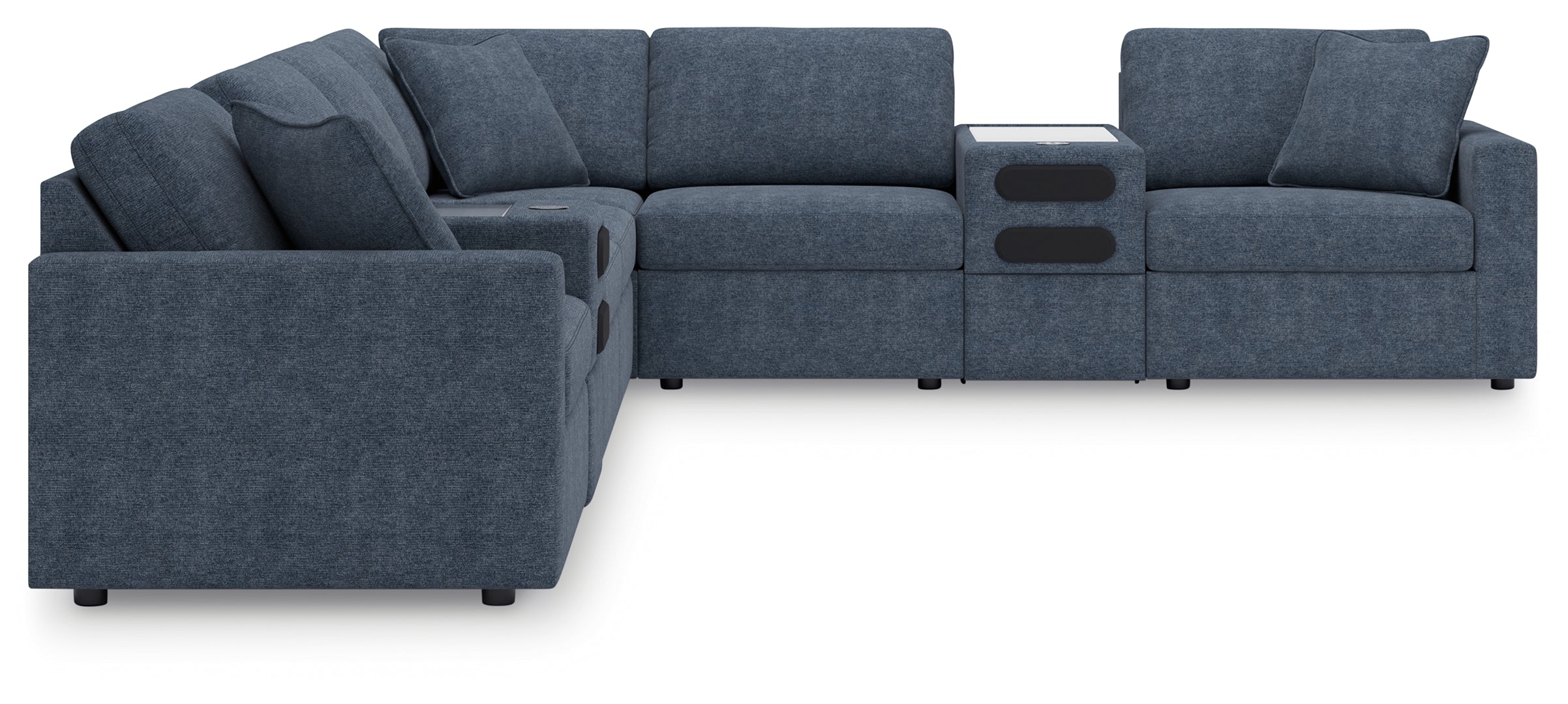 Modmax 8-Piece Sectional with Audio Consoles