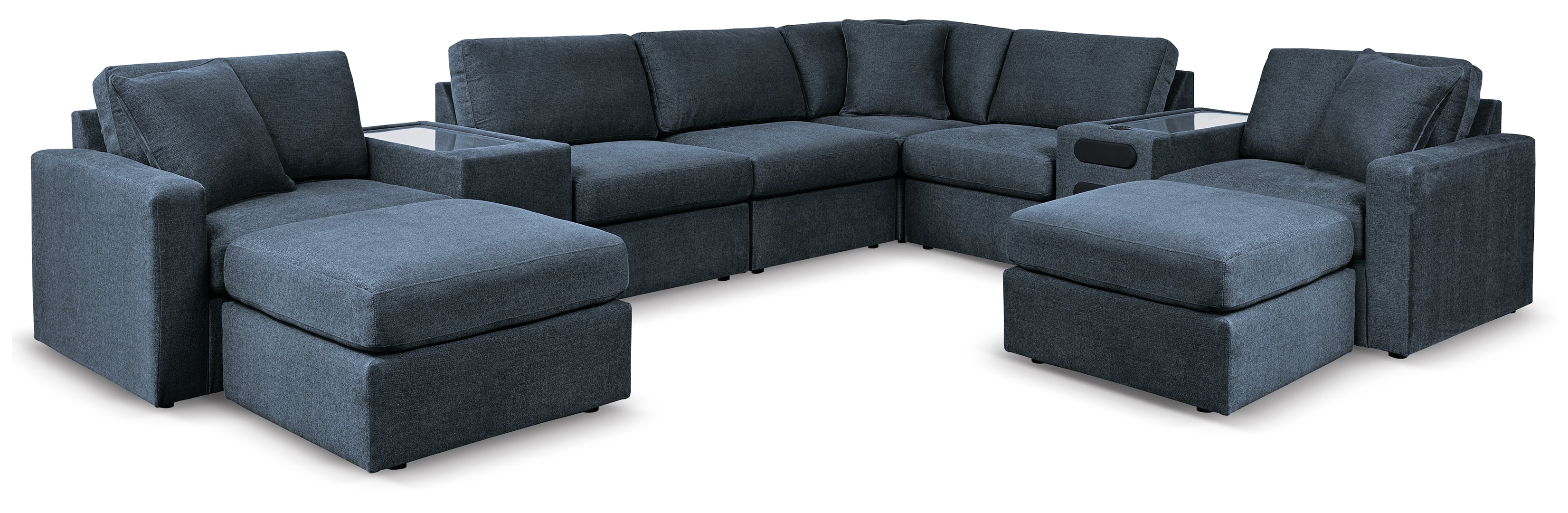 Modmax 8-Piece Sectional with Ottoman