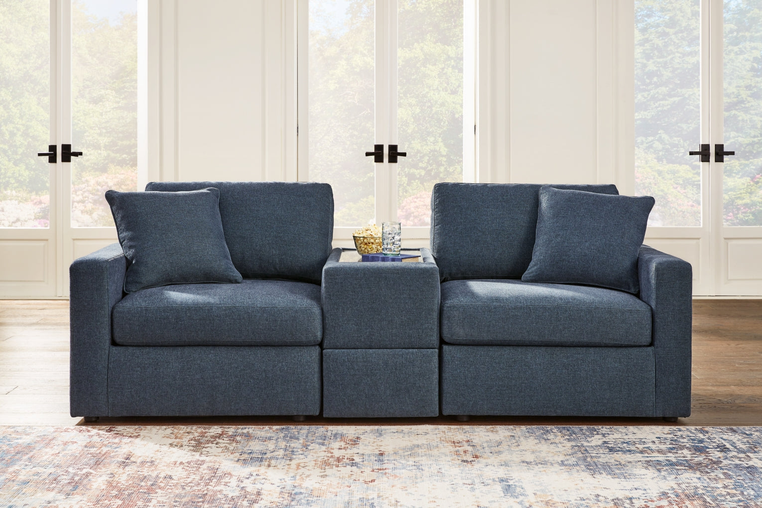 Modmax Sofa, Loveseat and Recliner Sectional Set