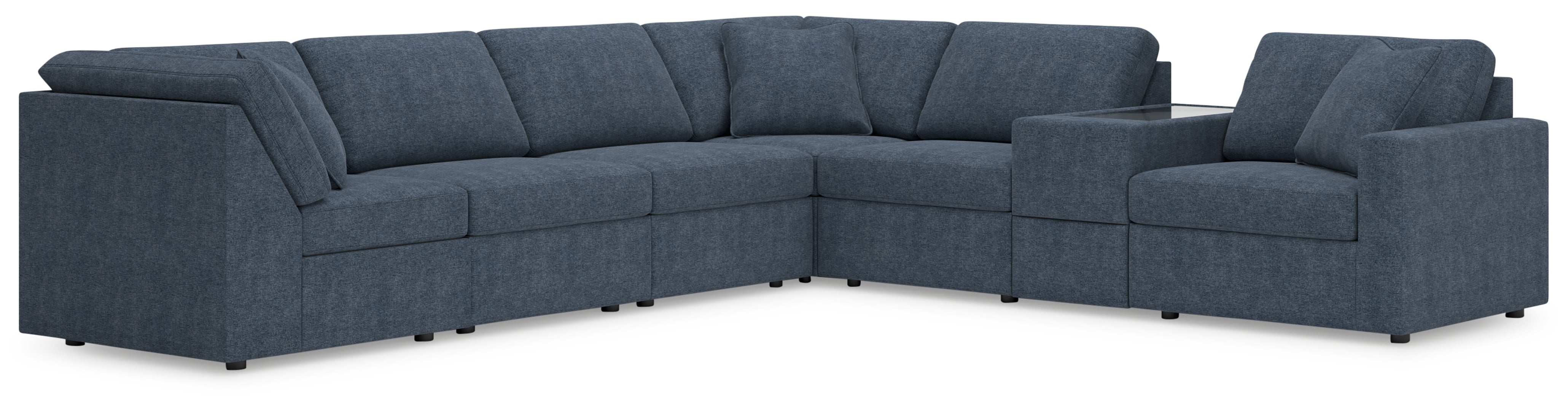 Modmax 7-Piece Sectional with Storage Console