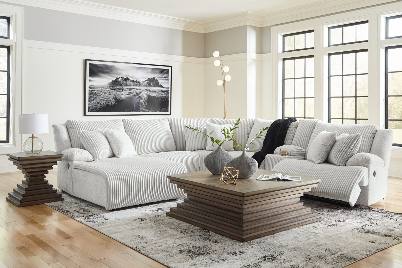 Top Tier 5-Piece Reclining Sectional