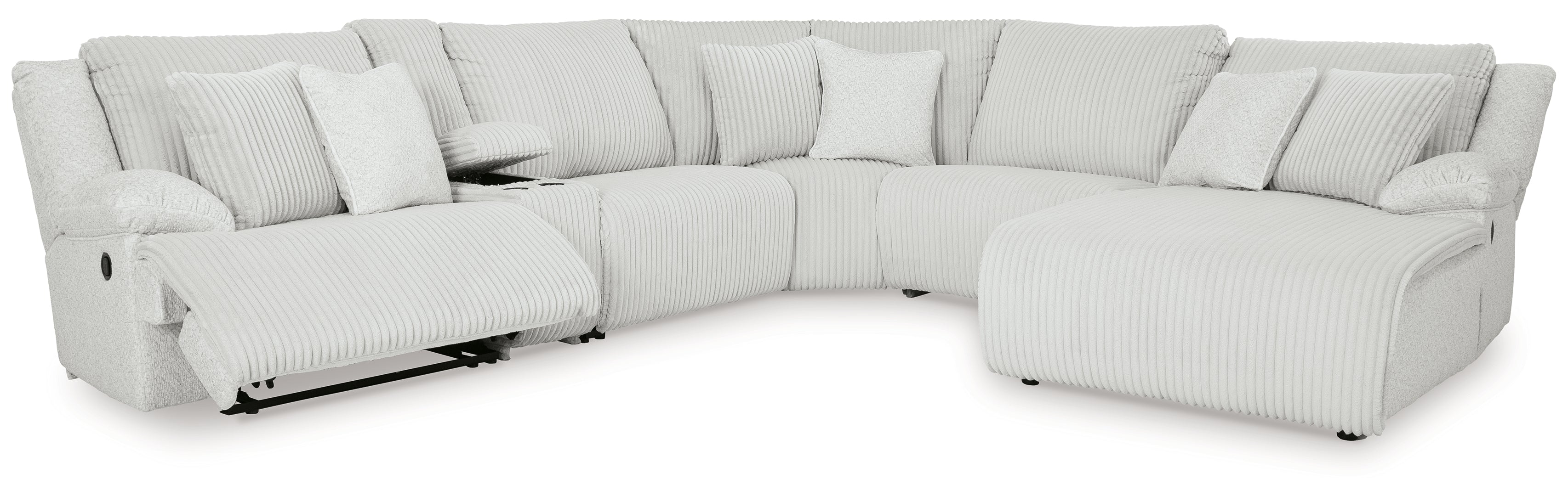 Top Tier 5-Piece Reclining Sectional