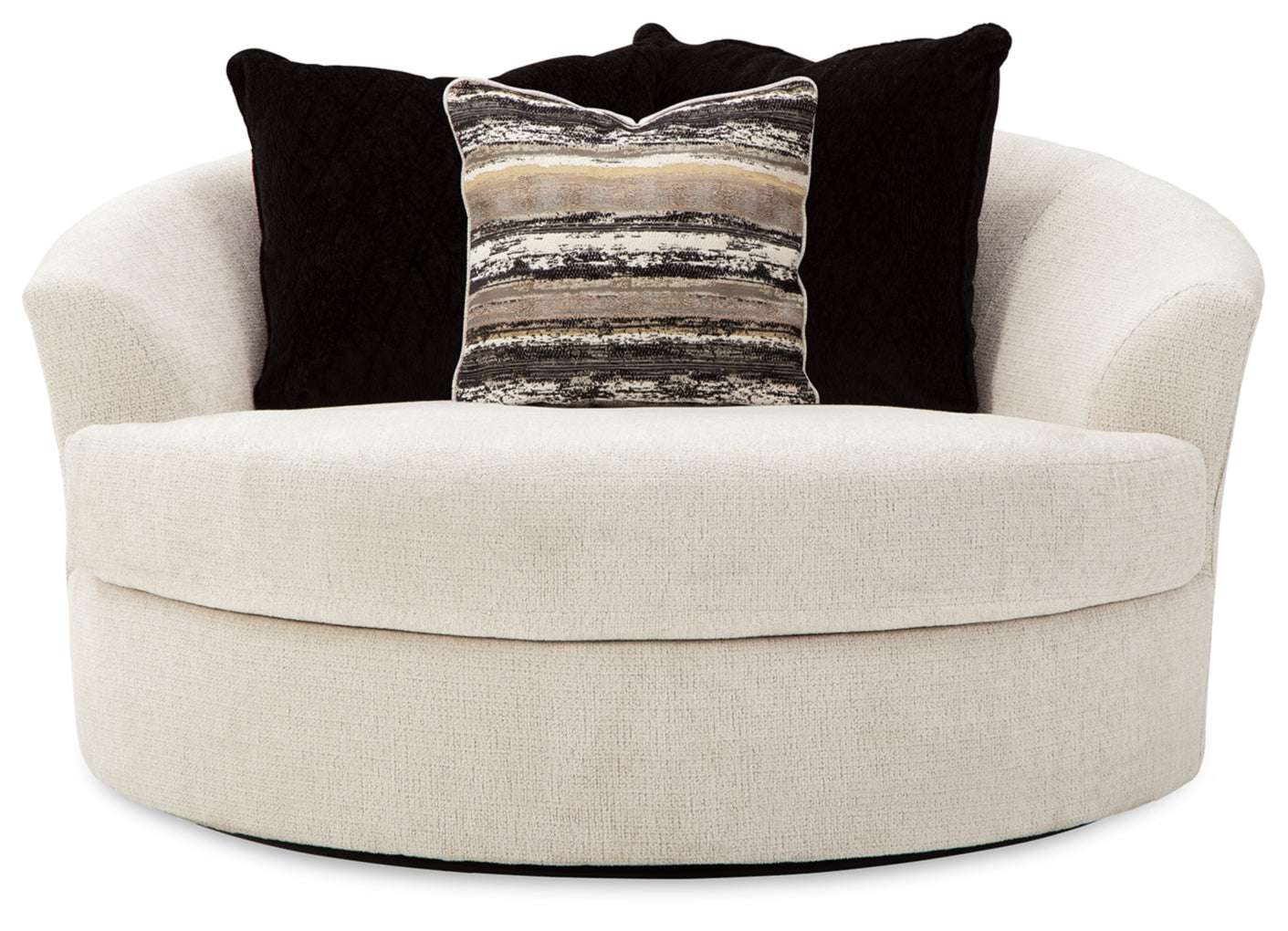 Cambri Oversized Round Swivel Chair