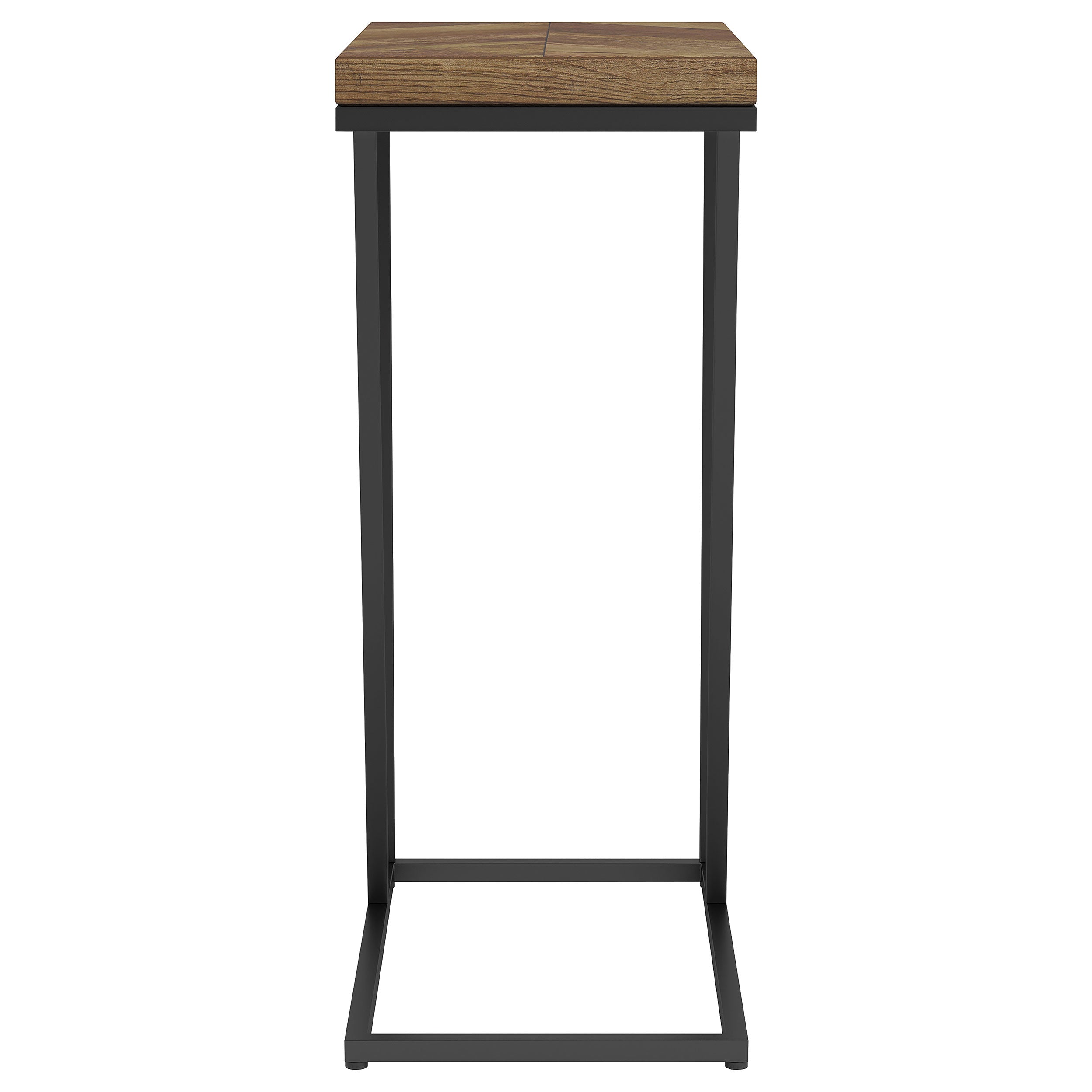 Sergio Engineered Wood C-Shaped Sofa Side Table