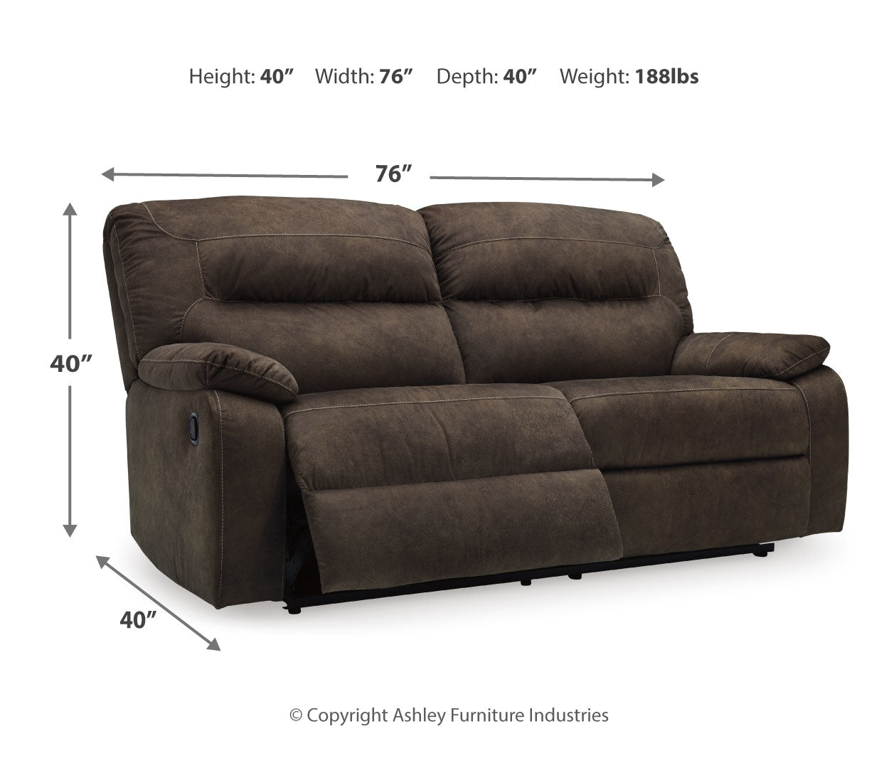 Bolzano Sofa, Loveseat and Recliner