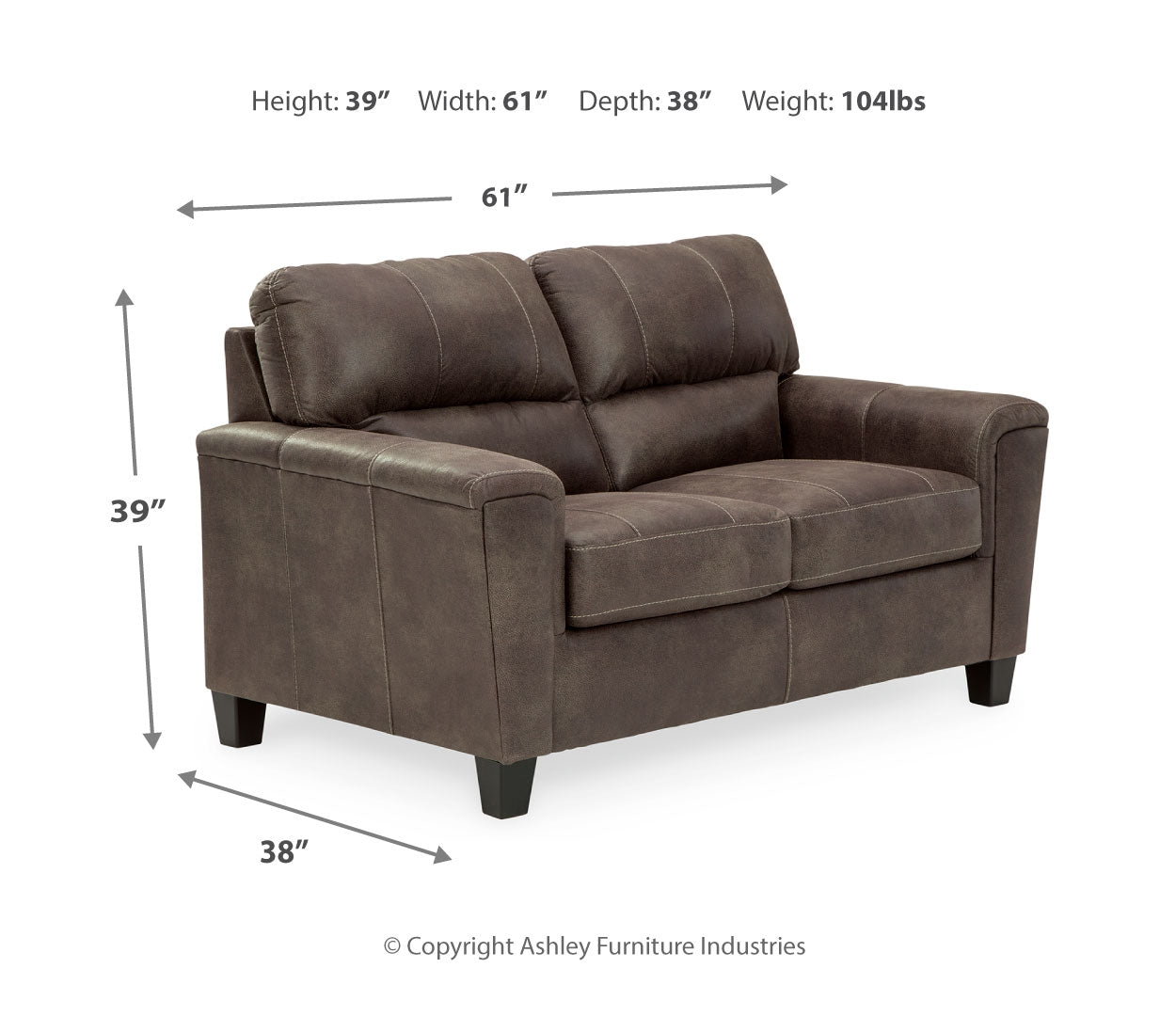 Navi Loveseat