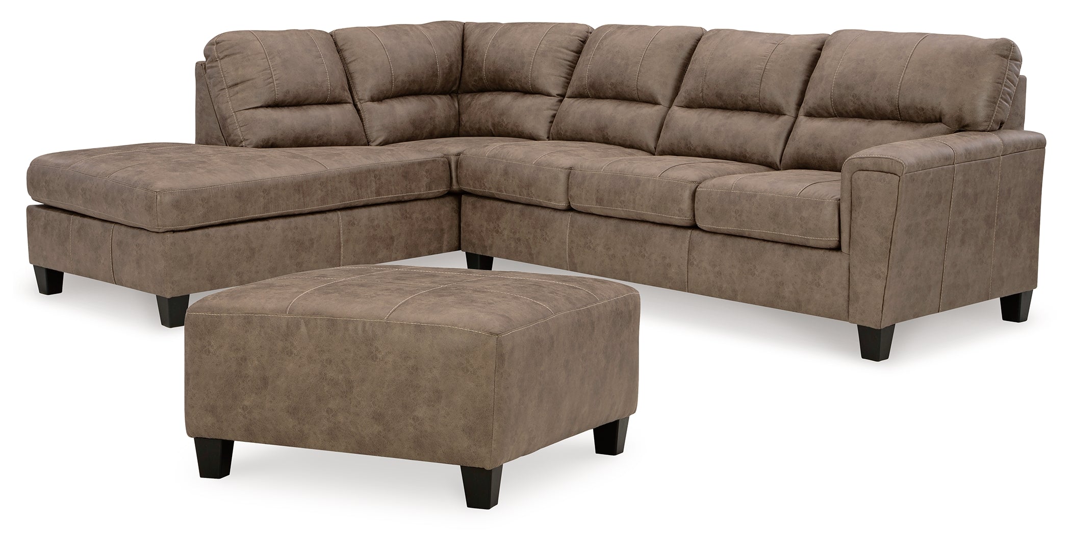 Navi 2-Piece Sectional Sofa Sleeper Chaise