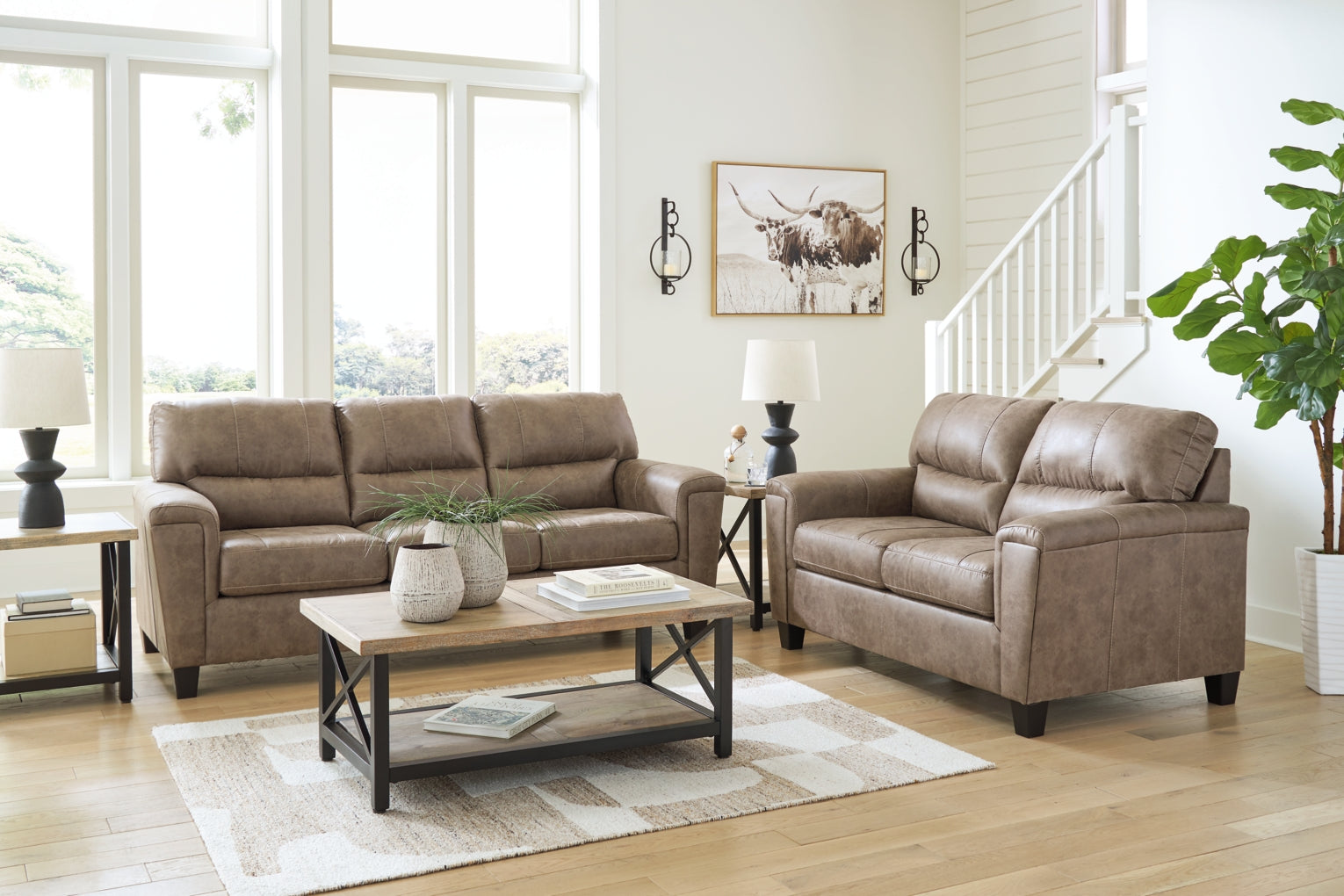 Navi Loveseat Living Room Set