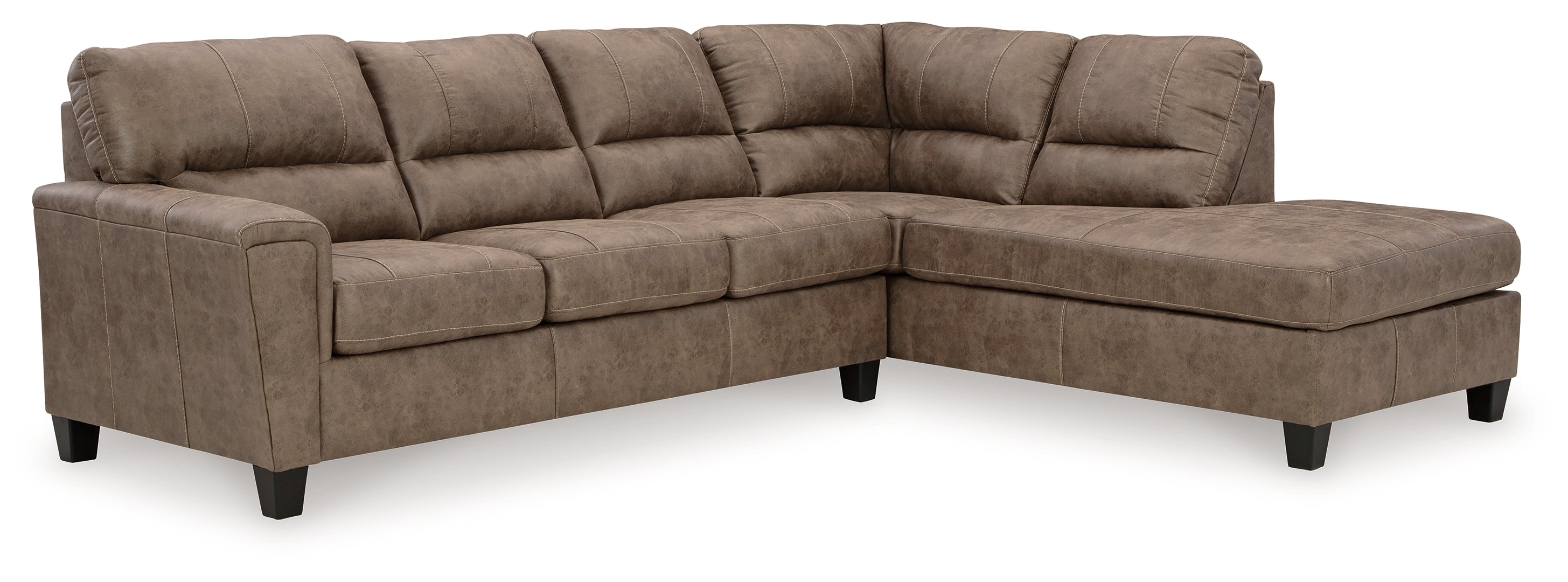 Navi 2-Piece Sectional Sofa Sleeper Chaise