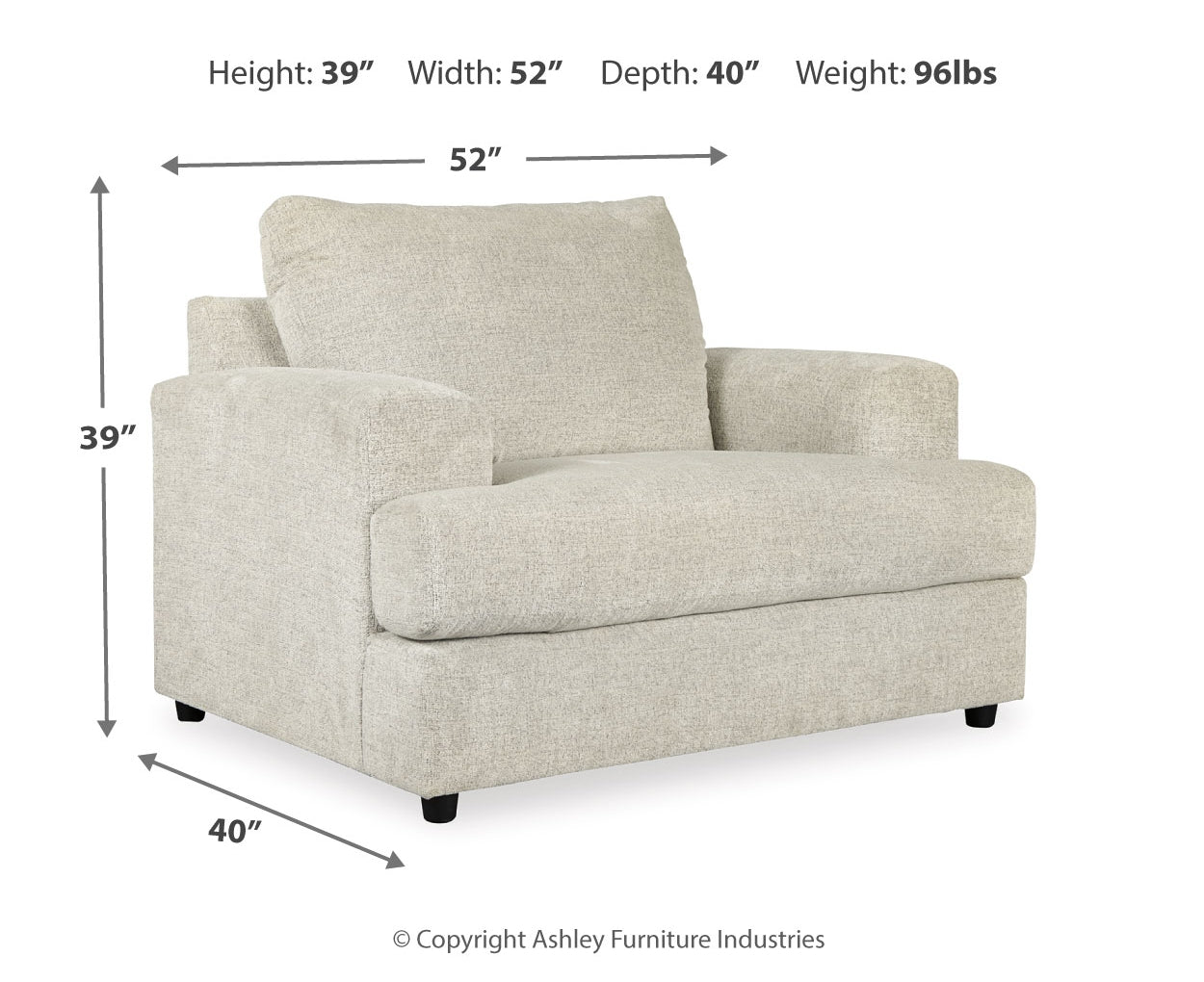 Soletren Chair and Ottoman