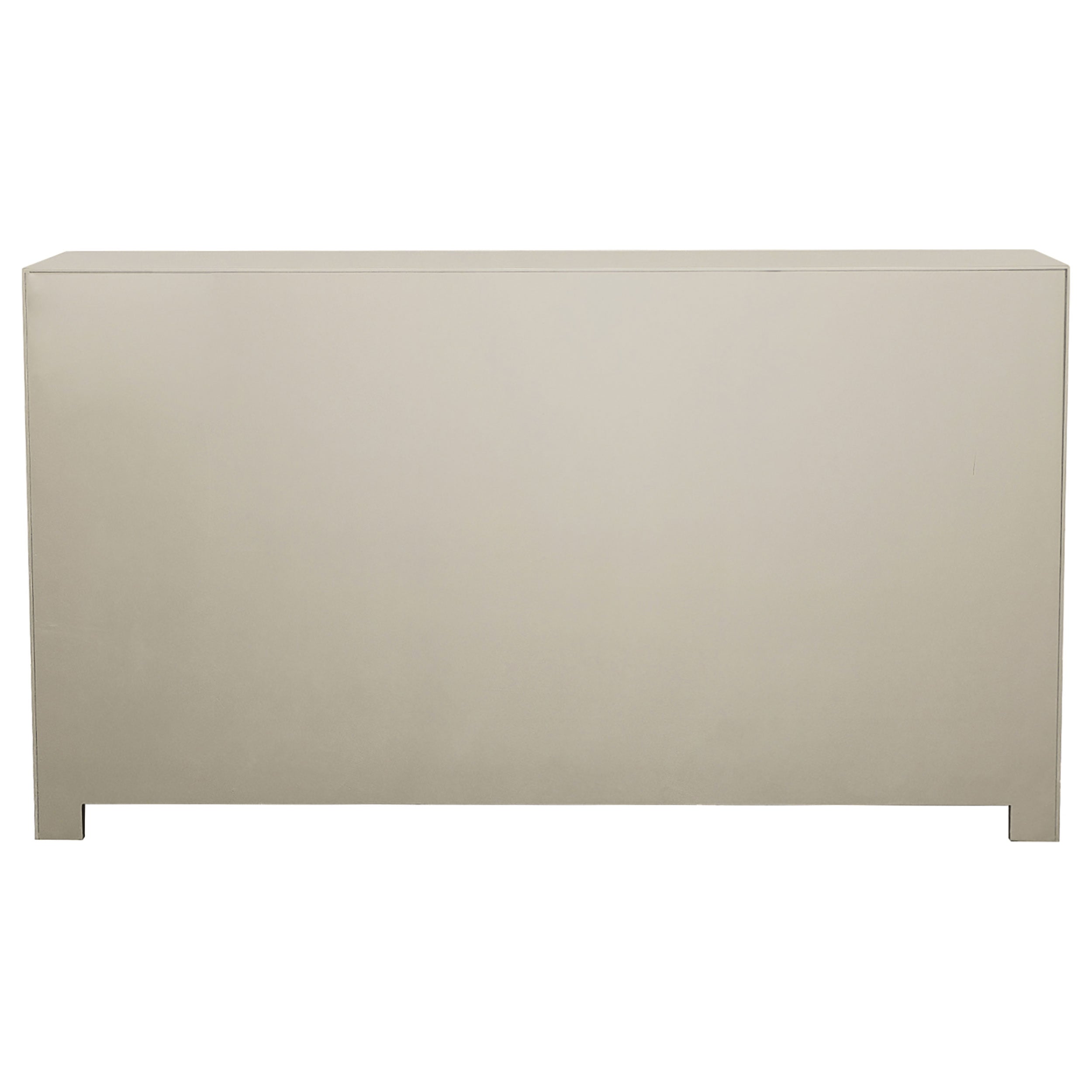 Toula 4-door Accent Cabinet Smoke and Champagne