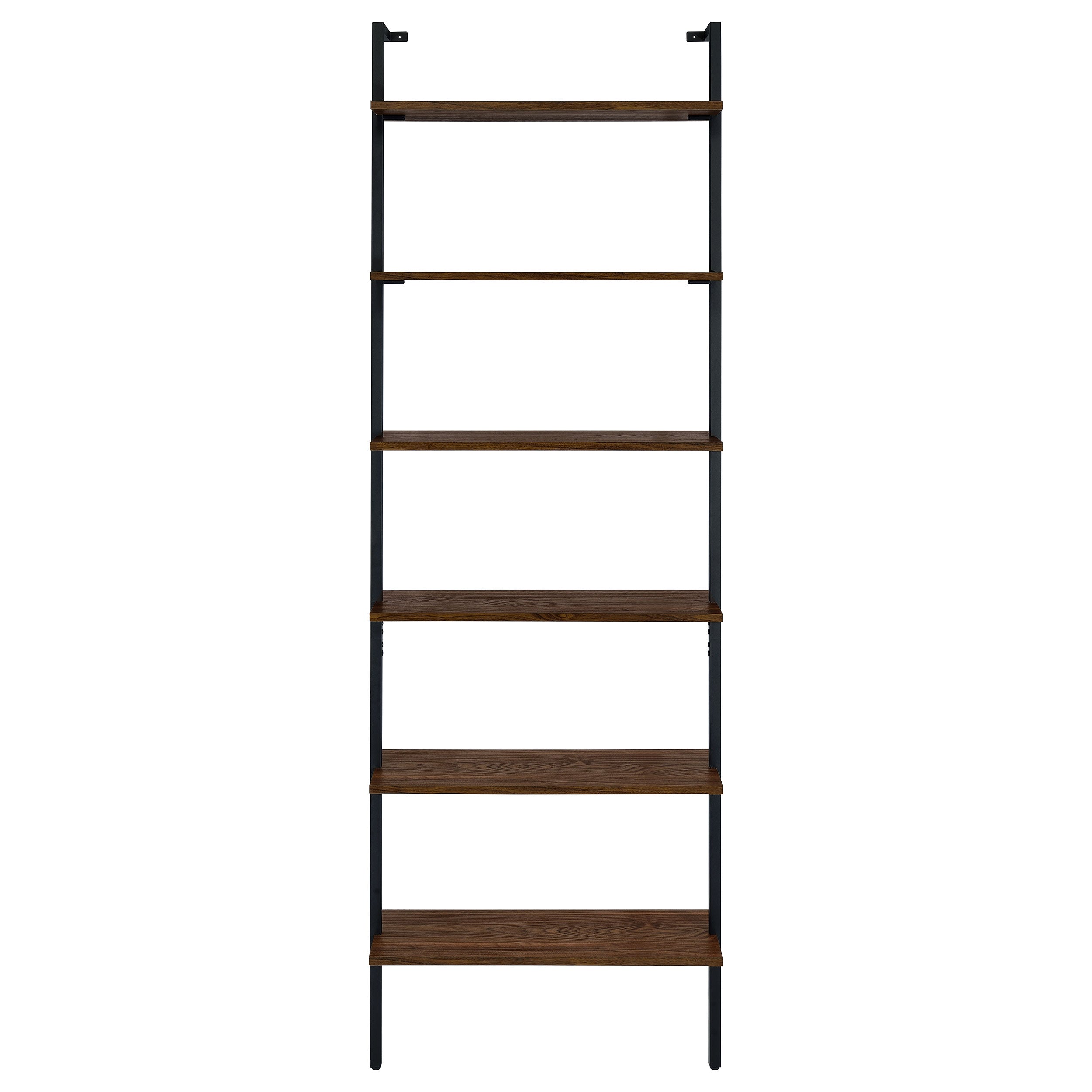 Owens 3-piece 96-inch Wall Mounted Bookshelf Set Walnut